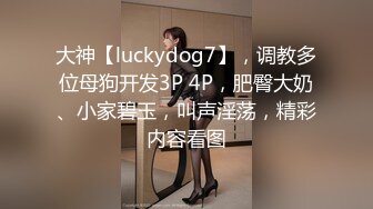 大神【luckydog7】，调教多位母狗开发3P 4P，肥臀大奶、小家碧玉，叫声淫荡，精彩内容看图