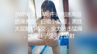 [MP4/ 893M] 干劲利速高品质操美女，白裙小姐姐，黑丝大屁股特写交，全力出击猛操，搞得妹子受不了没射