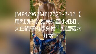 [MP4/962MB]2023-2-13【用利顶你】甜美外围小姐姐，大白翘臀肉感身材，扣湿骚穴开操